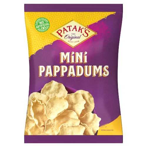 PATAK'S MINI PAPPADUMS 65G