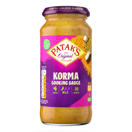 PATAK'S KORMA COOKİNG SAUCE 450G
