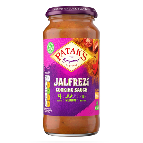PATAK'S JALFREZI COOKING SAUCE 450G