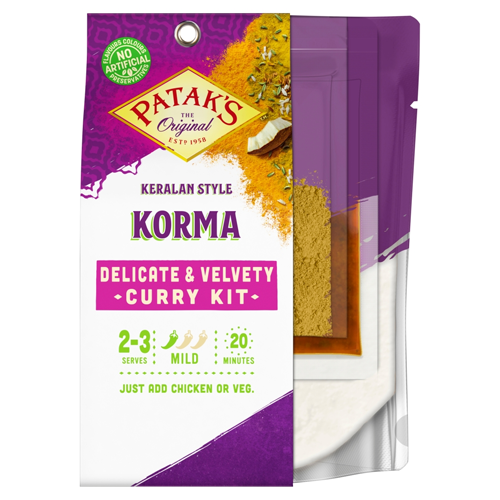 PATAK'S KORMA CURRY MEAL KIT 270G