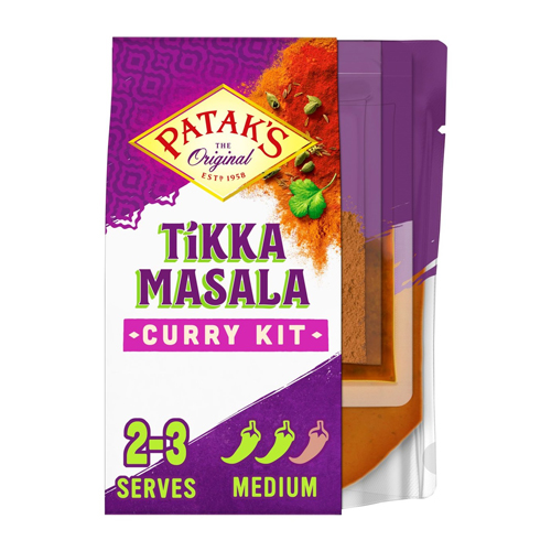 PATAK'S TIKKA MASALA CURRY MEAL KIT 270G