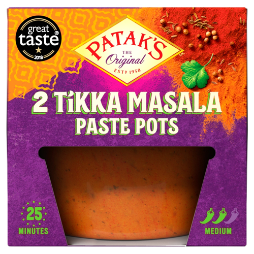 PATAK'S TIKKA MASALA PASTE POTS 2PK 70G