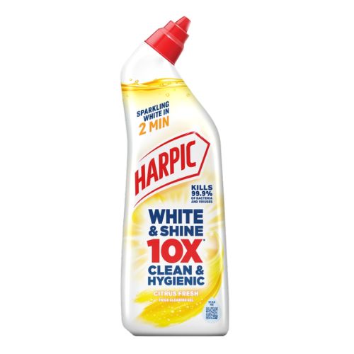 HARPIC LIQUID BLEACH WHITE & SHINE CITRUS 750ML
