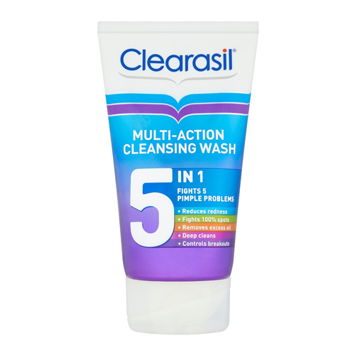 CLEARASIL MULTI-ACTION CLEANSING WASH 5 IN 1 150ML