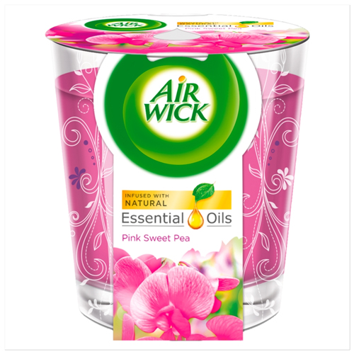 AIRWICK CANDLE PINK SWEET PEA 105G