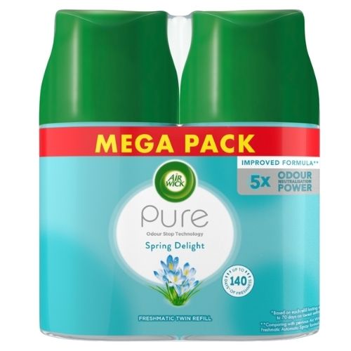 AIRWICK FRESHMATIC TWIN REFILL SPRING DELIGHT 2X250ML