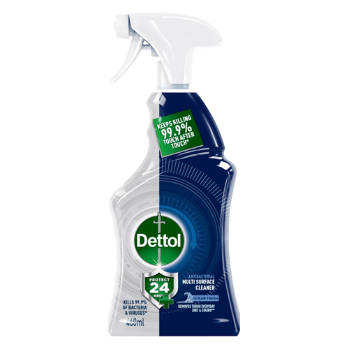 DETTOL ANTIBACTERIAL TRIGGER PROTECT 24 SPRAY 460ML