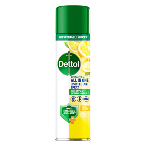 DETTOL DISINFECTANT SPRAY LEMON BREEZE 300ML