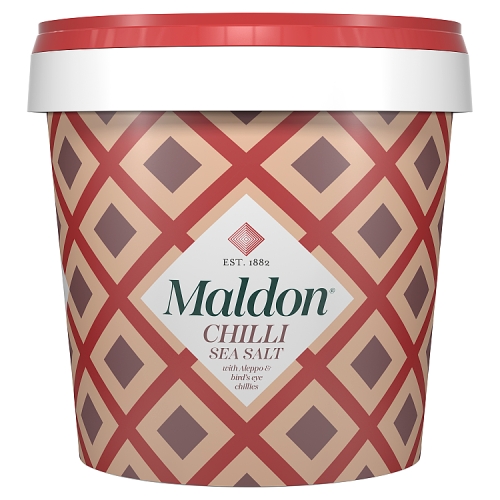 MALDON CHILLI SEA SALT TUB 500G