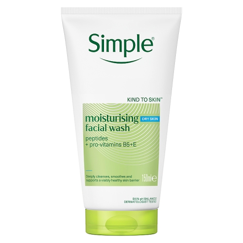SIMPLE KTS FACE WASH MOISTURISING 150ML