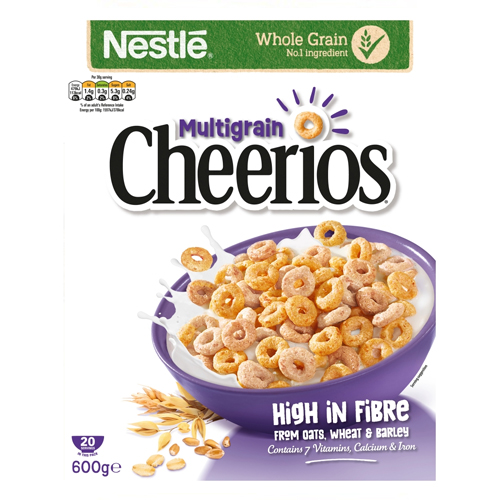CHEERIOS MULTIGRAIN 600G