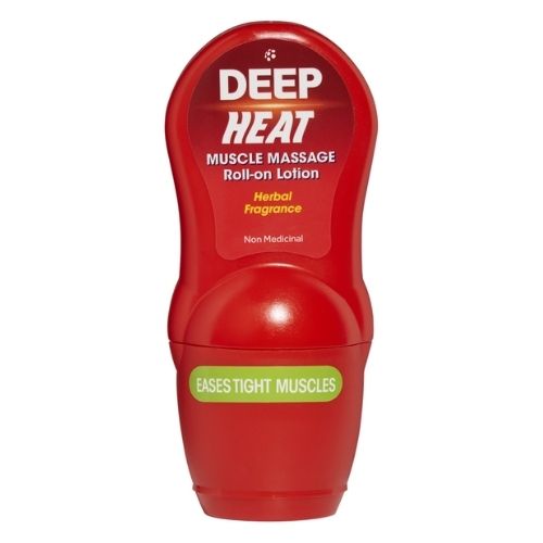 DEEP HEAT MUSCLE MASSAGE ROLL ON LOTION 50G