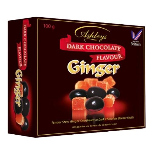 WALKERS DARK CHOCOLATE GINGER 100G