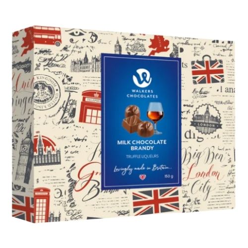 WALKERS BRANDY LIQUEUR TRUFFLES 150G