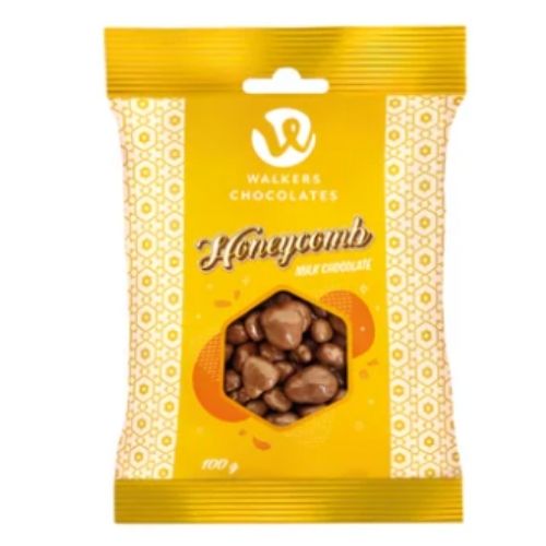 WALKERS MILK CHOCOLATE HONEYCOMB 100G
