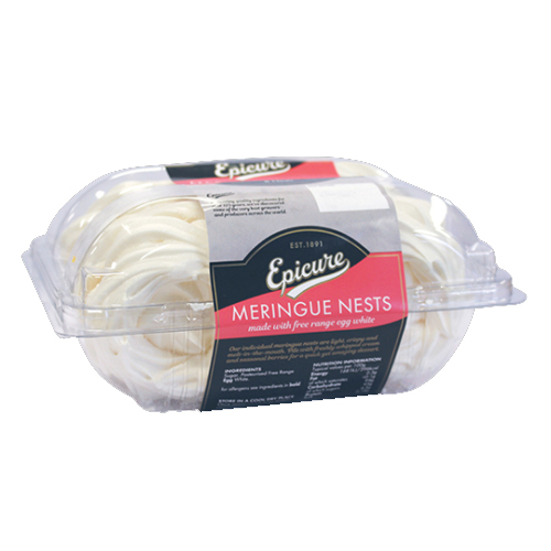 EPICURE MERINGUE NESTS 8PK