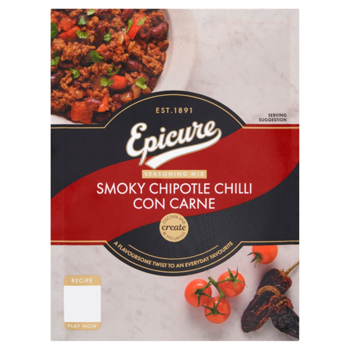 EPICURE SMOKYCHIPOTLE CHILLI CON CARNE 30G