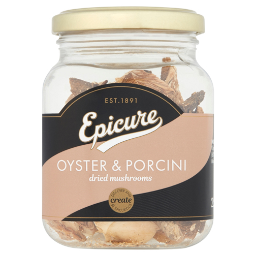 EPICURE OYSTER+PORCINI MUSHROOMS 25G