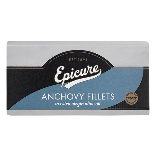 EPICURE ANCHOVY FILLETS IN EVOO MSC100G