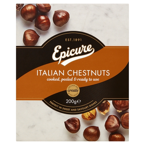 EPICURE ITALIAN CHESTNUTS COOKED & PEELED 200G