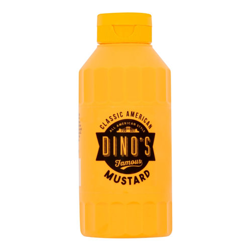 DINO'S FAMOUS CLASSIC AMERICAN MUSTARD 250G