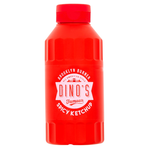 DINO'S FAMOUS SPICY KETCHUP 250G