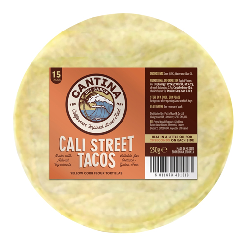 EPICURE CALI STREET TACO'S 250G