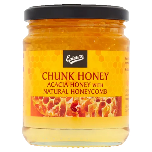 EPICURE CHUNK HONEY 340G