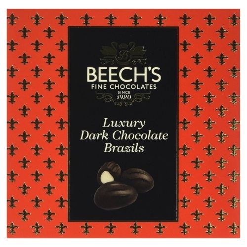 BEECHS DARK CHOCOLATE BRAZILS 90G