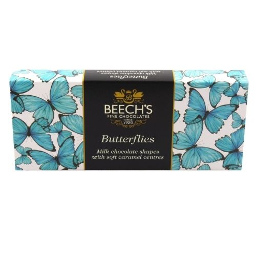 BEECHS MILK CHOCOLATE BUTTERFLIES 100G
