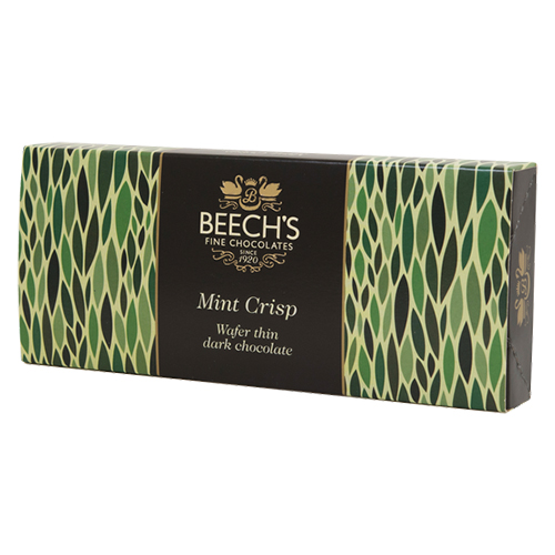 BEECHS DARK CHOCOLATE MINT CRISPS 150G
