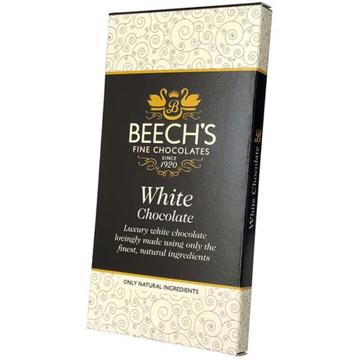 BEECHS WHITE CHOCOLATE BAR 60G