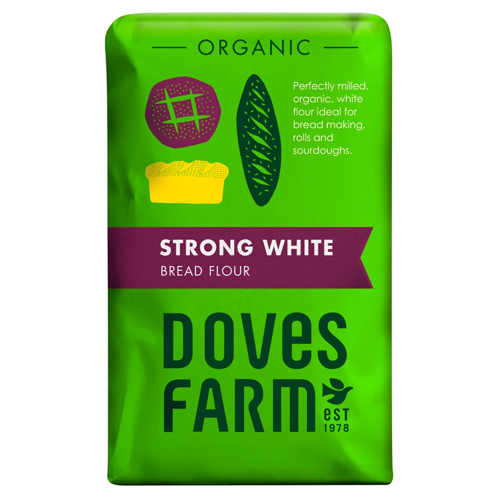 DOVES FARM ORGANIC STRONG WHITE BREAD FLOUR 1.5KG