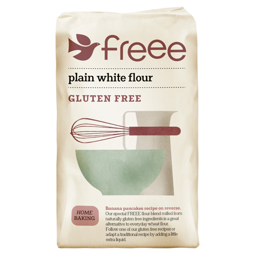 FREEE GLUTEN FREE PLAIN WHITE FLOUR 1KG