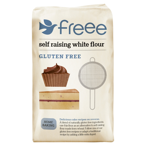 FREEE GLUTEN FREE SELF RAISING WHITE FLOUR 1KG