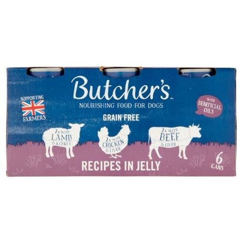 BUTCHERS NOURISHING RECIPES IN JELLY 6PK 400G