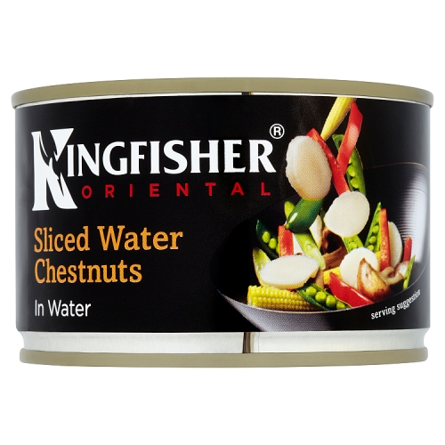 KINGFISHER WATER CHESTNUTS IN WATER 225G