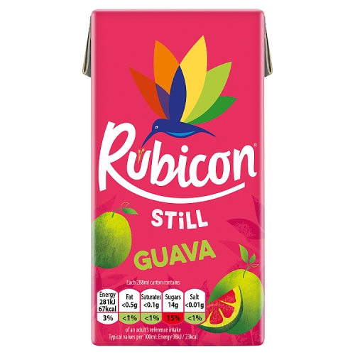 RUBICON STILL GUAVA JUICE 288ML