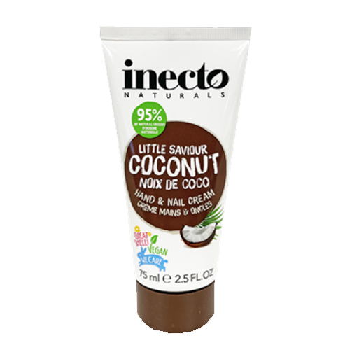INECTO NATURALS HAND & NAIL CREAM COCONUT 75ML