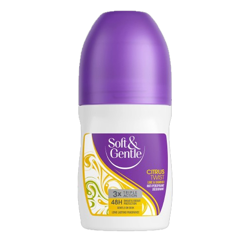 SOFT & GENTLE CITRUS TWIST LIME & BAMBOO ANTI-PERSPIRANT DEODORANT 100ML