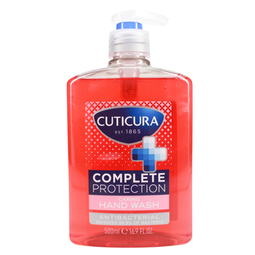 CUTICURA CARING ANTIBACTERIAL HAND WASH 500ML