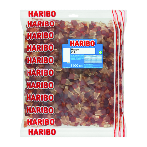 HARIBO COLA BOTTLES 3KG