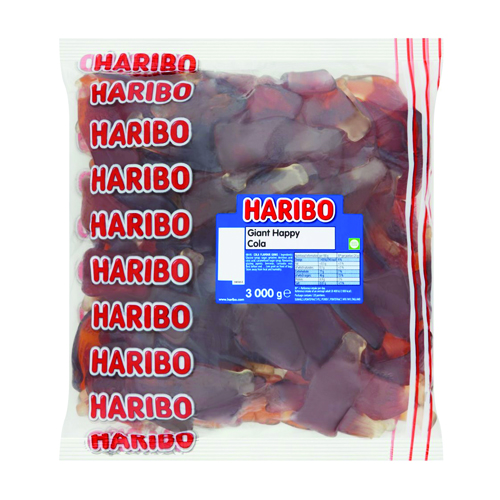 HARIBO GIANT COLA 3KG