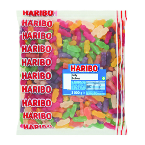 HARIBO JELLY BABIES 3KG