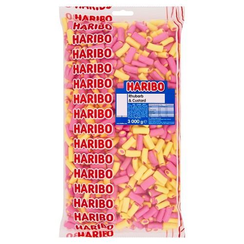 HARIBO RHUBARB & CUSTARD 3KG