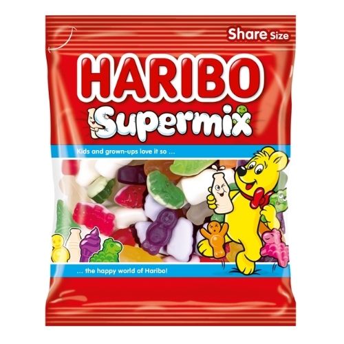 HARIBO SUPERMIX SHARE SIZE 175G