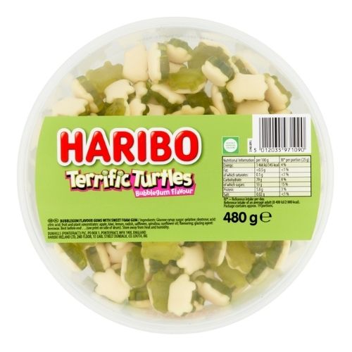 HARIBO TERRIFIC TURTLES 480G