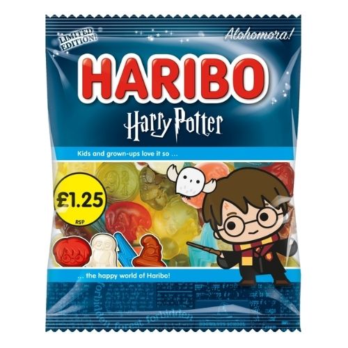 HARIBO HARRY POTTER BAG PMP £1.25 160G