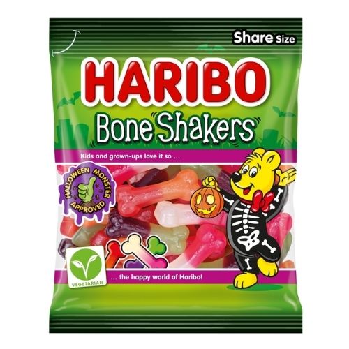 HARIBO BONE SHAKERS CLIPSTRIP 160G