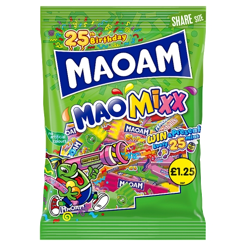 MAOAM MAO MIXX BAG PMP £1.25 140G